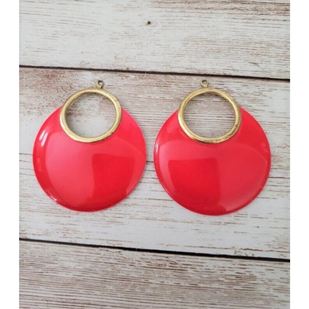 2 x Vintage Earring Dangles Without Hooks - For Crafting / Repair